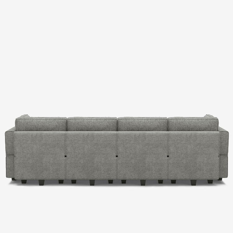 Belffin 6 Seats + 8 Sides Modular Terry Sofa with Storage Seat