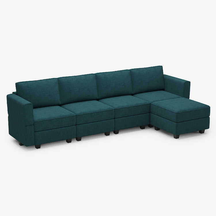 Belffin 5 Seats + 6 Sides Modular Terry Sofa with Storage Seat