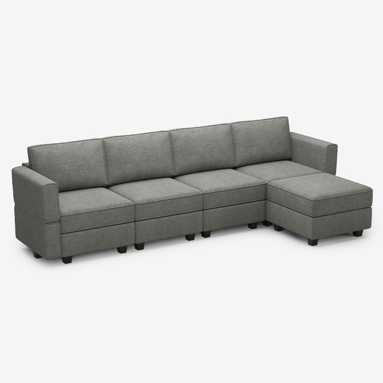 Belffin 5 Seats + 6 Sides Modular Terry Sofa with Storage Seat