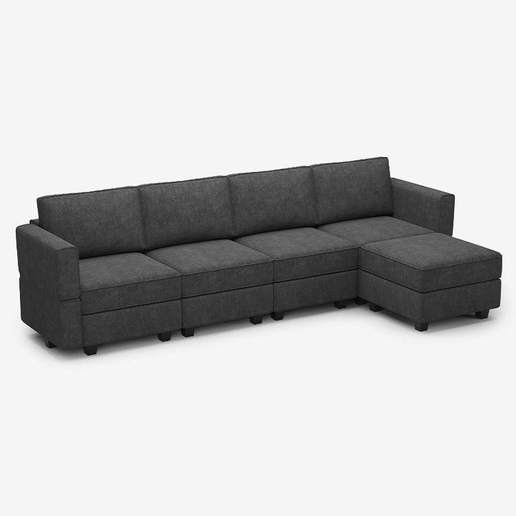 Belffin 5 Seats + 6 Sides Modular Terry Sofa with Storage Seat