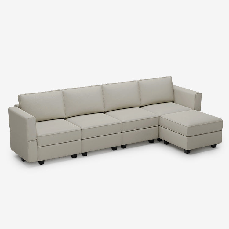 Belffin 5 Seats + 6 Sides Modular Velvet Sofa with Storage Seat