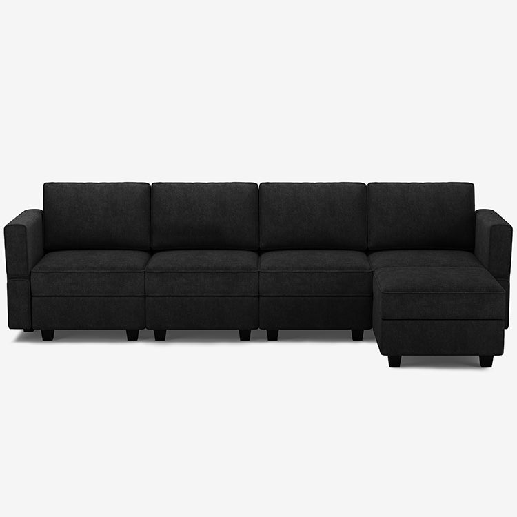 Belffin 5 Seats + 6 Sides Modular Terry Sofa with Storage Seat
