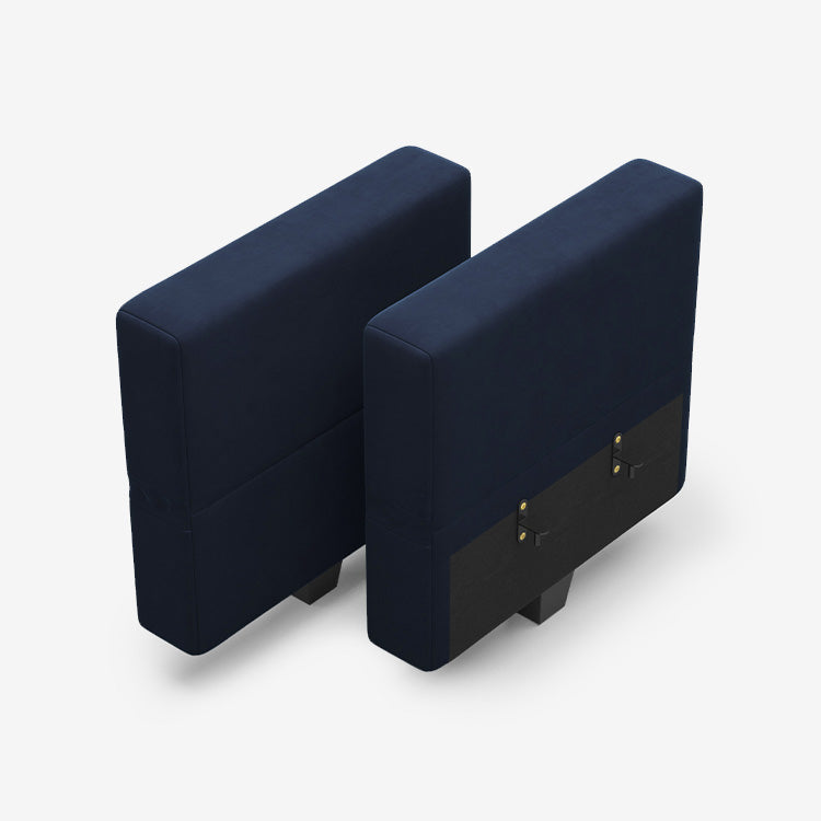 Côtés en velours modulaires Belffin