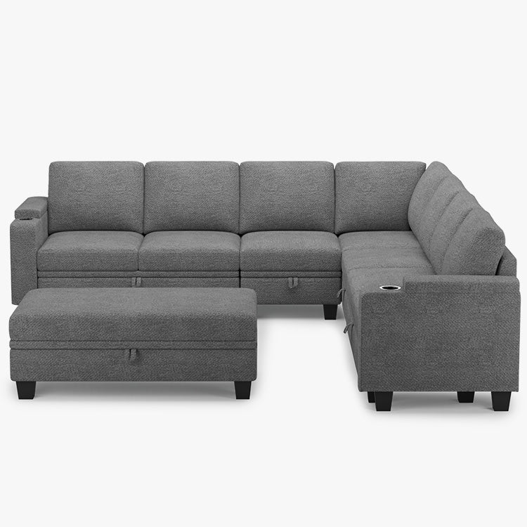 Vesper Cup Holder Pull-out Sofa