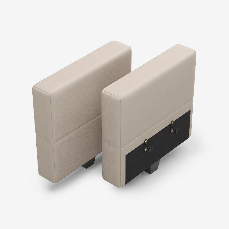 Côtés en velours modulaires Belffin