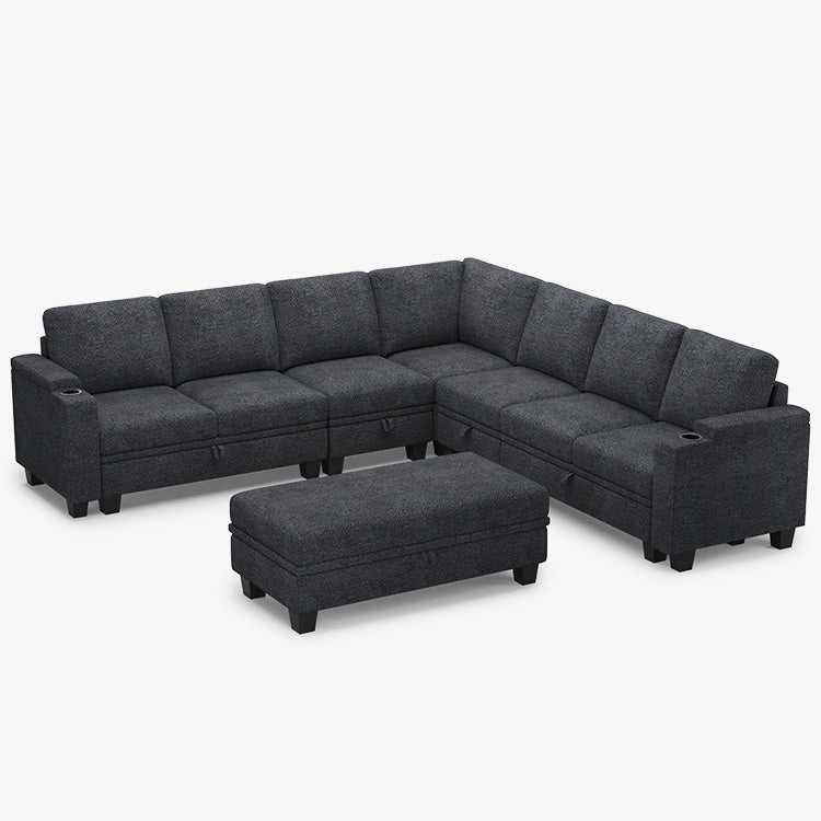 Vesper Cup Holder Pull-out Sofa