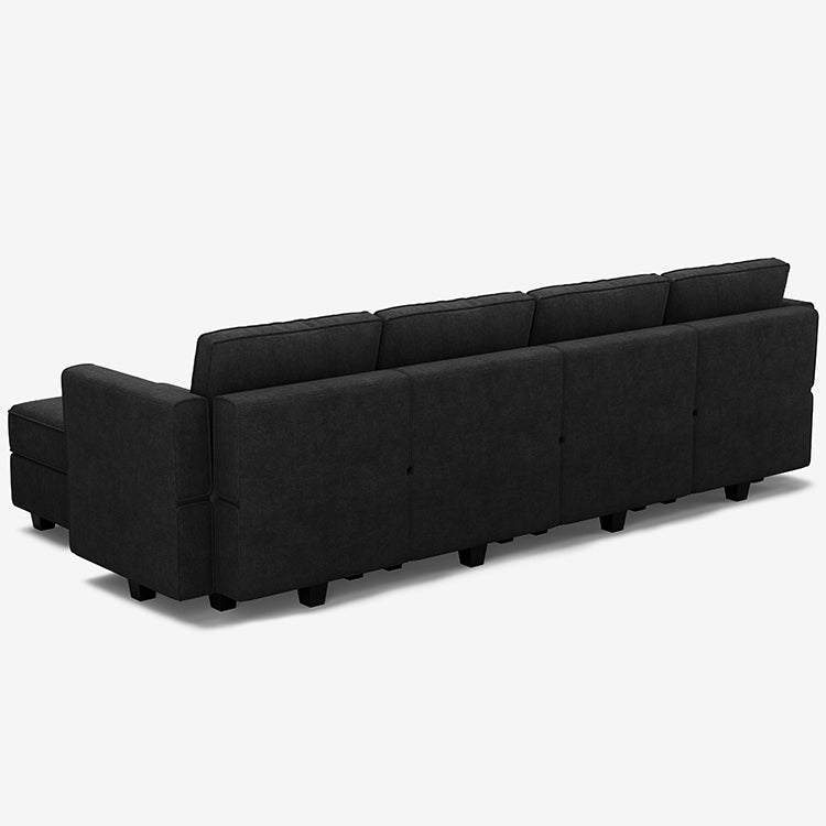 Belffin 5 Seats + 6 Sides Modular Terry Sofa with Storage Seat