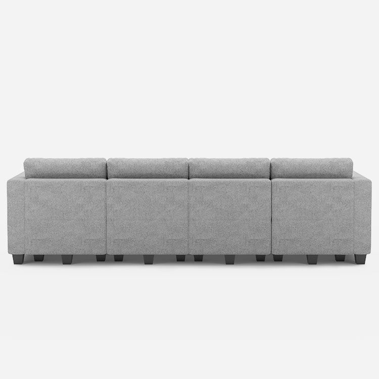 Belffin 7 Seats + 6 Sides Modular Weave Sofa with Storage Seat