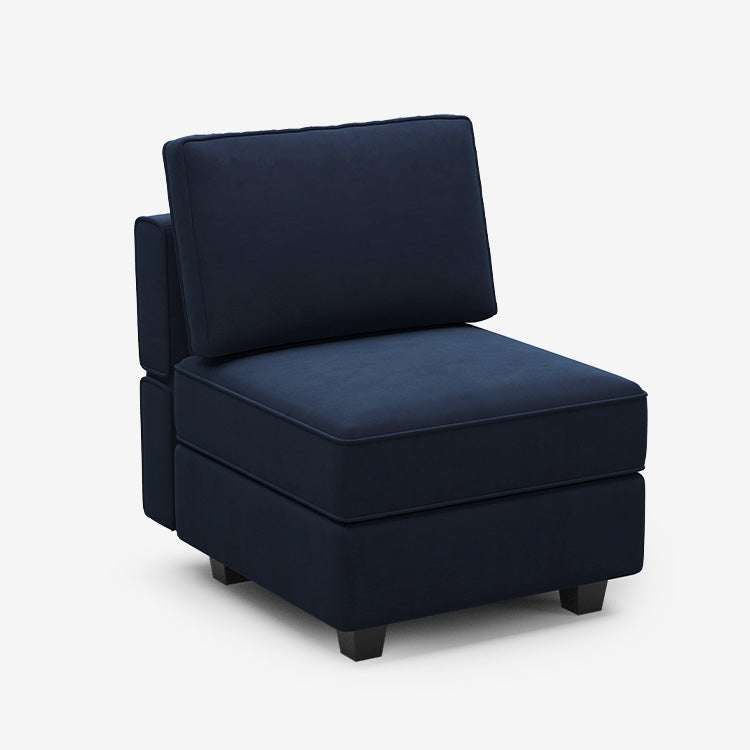Sièges modulaires en velours Belffin