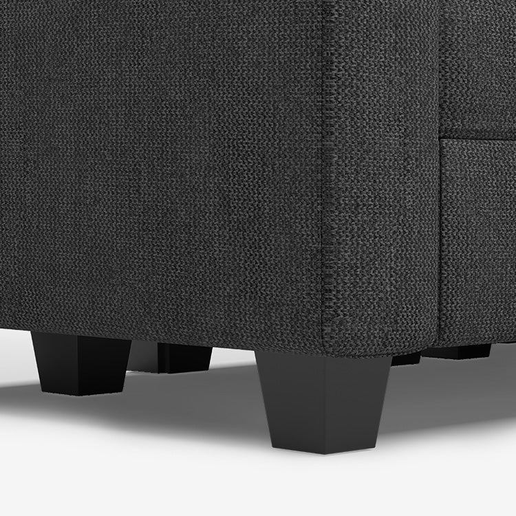 Belffin 8 Seats + 6 Sides Modular Weave Sleeper Sofa with Storage Seat