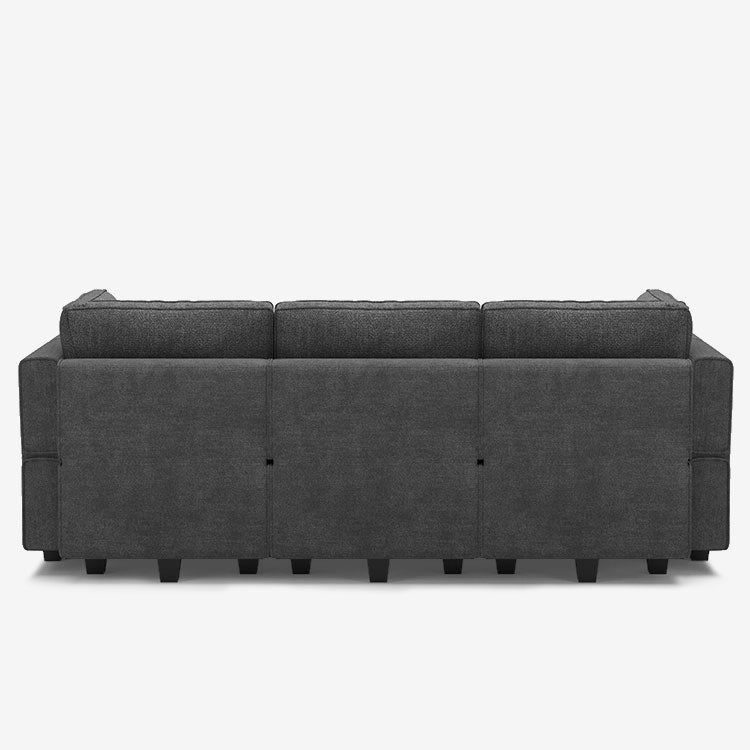 Belffin 5 Seats + 7 Sides  Modular Terry Sofa with Storage Seat