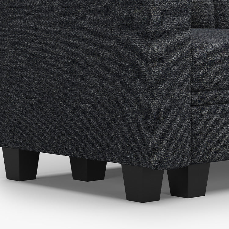 Canapé modulable 5 places en chenille Belffin