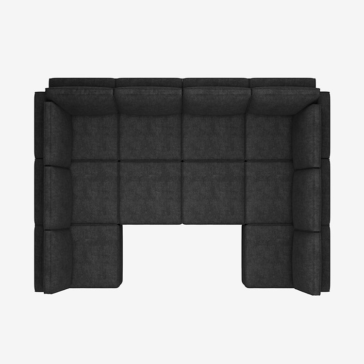 Belffin 10 Seats + 10 Sides  Modular Terry Sofa with Storage Seat