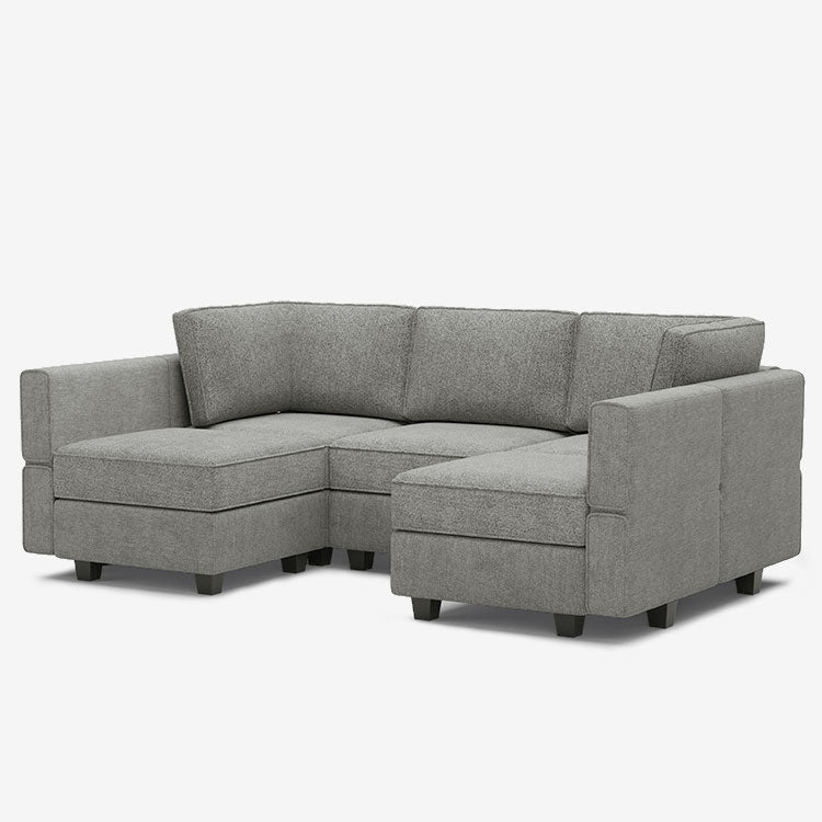 Belffin 5 Seats + 7 Sides  Modular Terry Sofa with Storage Seat
